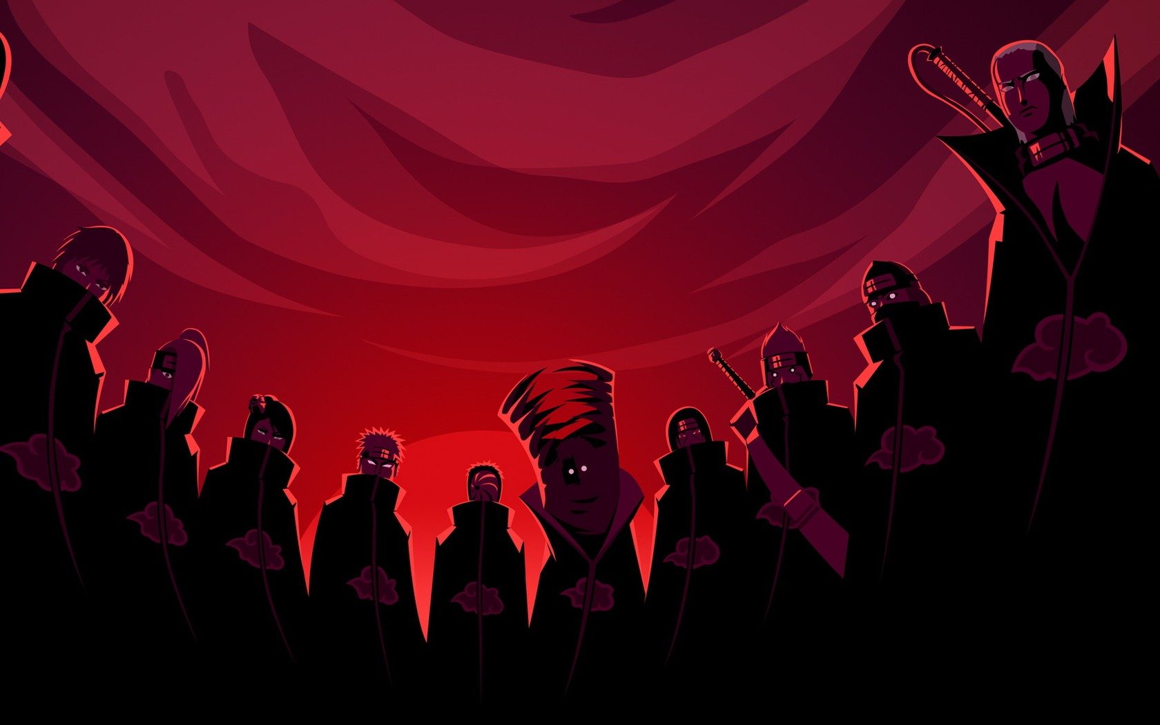 Akatsuki gift card sticker — gift card stickers card skin example