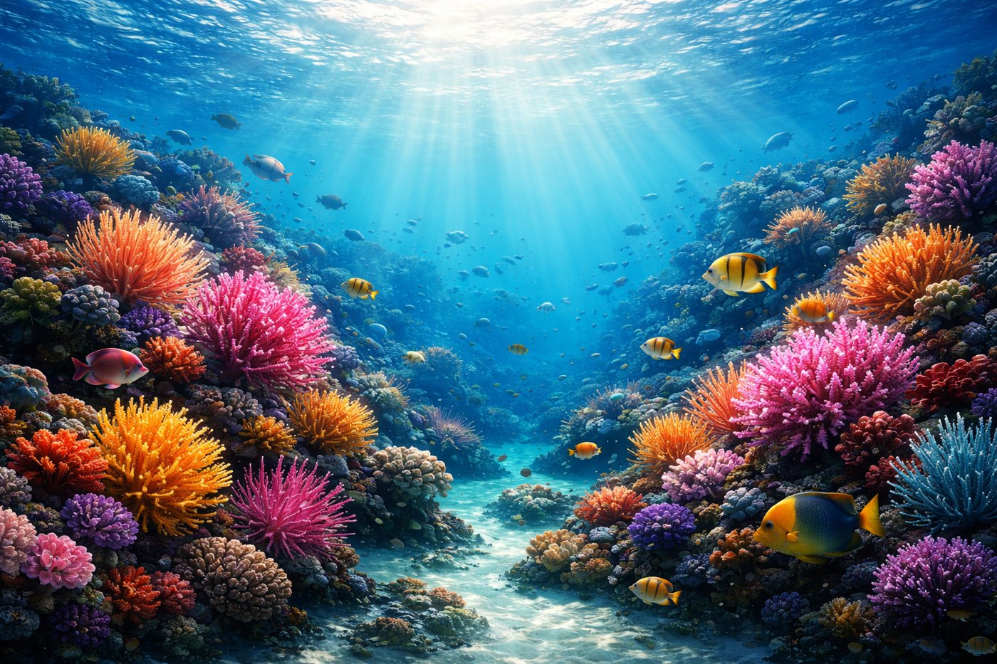Coral reef debit skin — debit card stickers card skin example