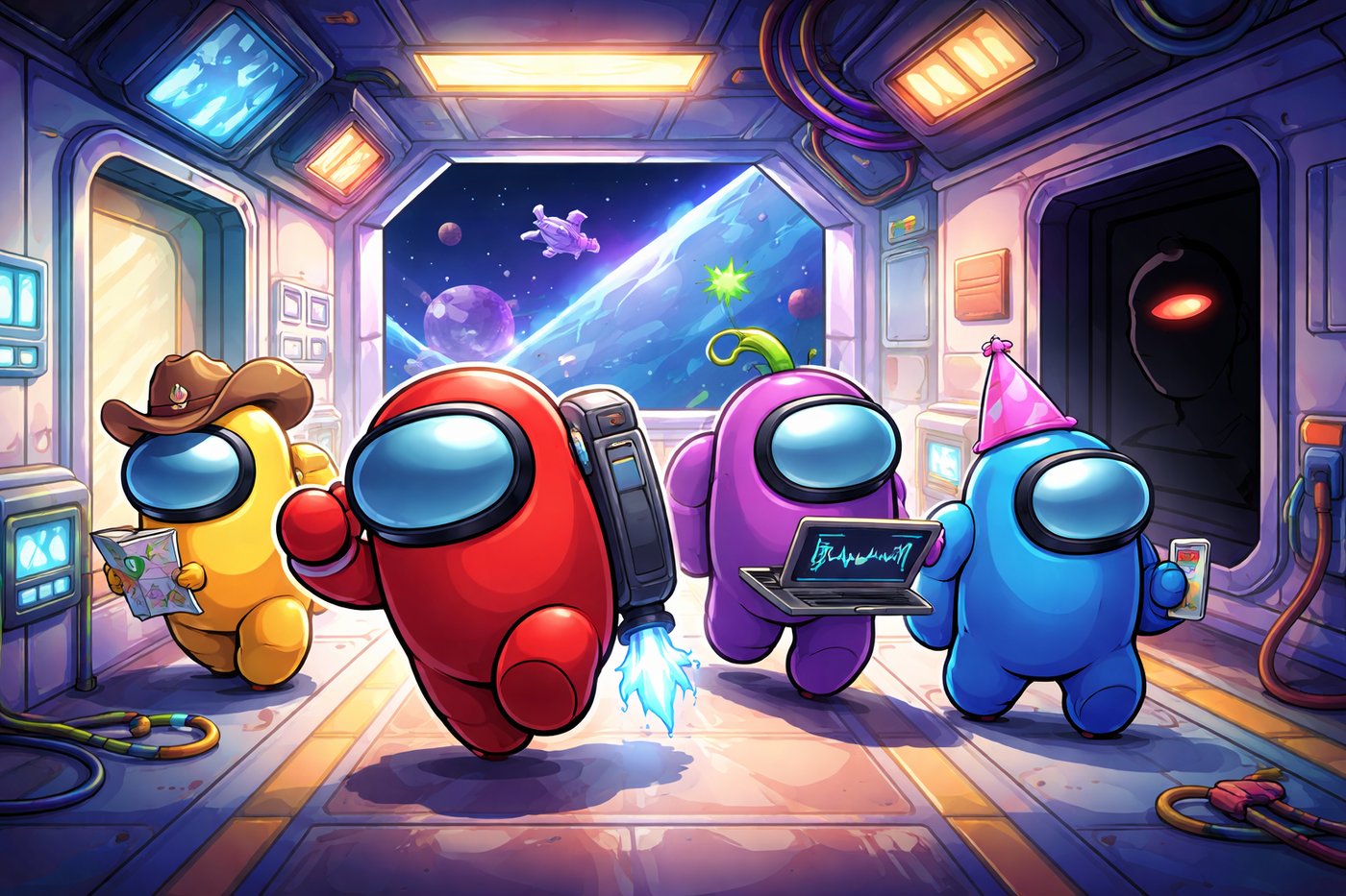 Crewmate space transit skin — transit card skin card skin example